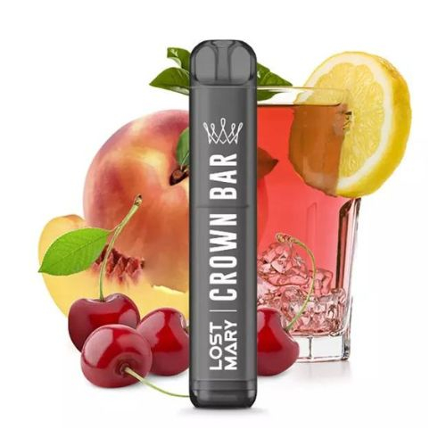 Crown Bar by Al Fakher X Lost Mary Cherry Peach Lemonade Einweg E-Zigarette 20mg