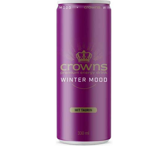 Crowns Winter Mood Premium Energy Drink