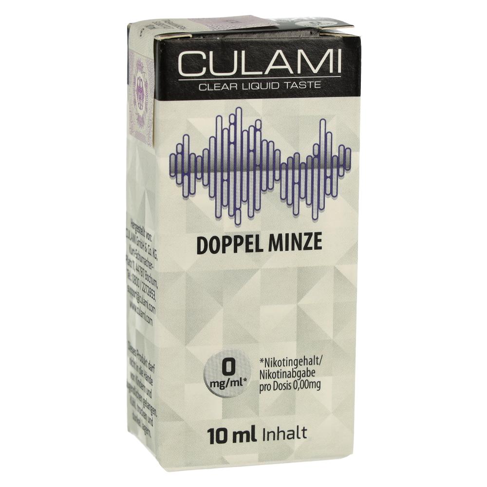 Culami Liquid Doppel Minze 0mg