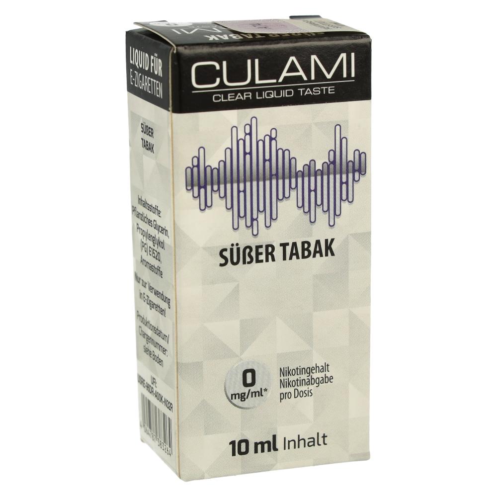 Culami Liquid Süßer Tabak 0mg