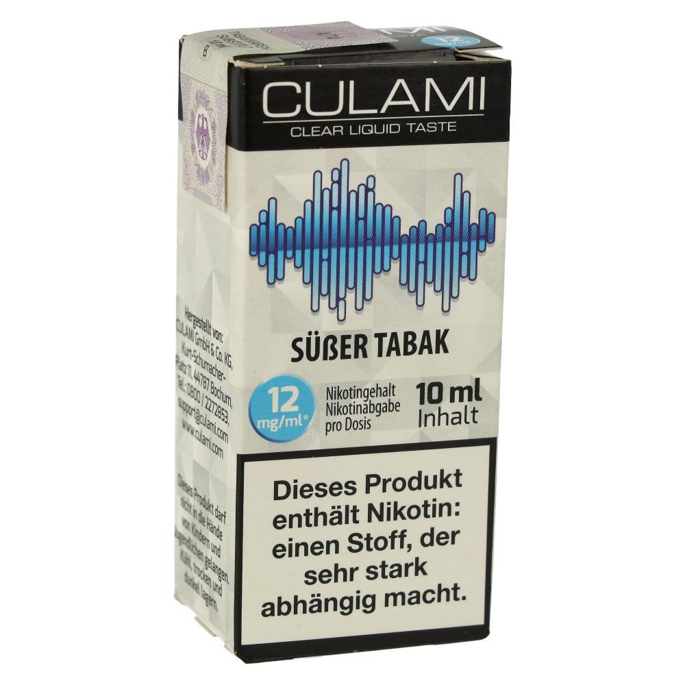 Culami Liquid Süßer Tabak 12mg
