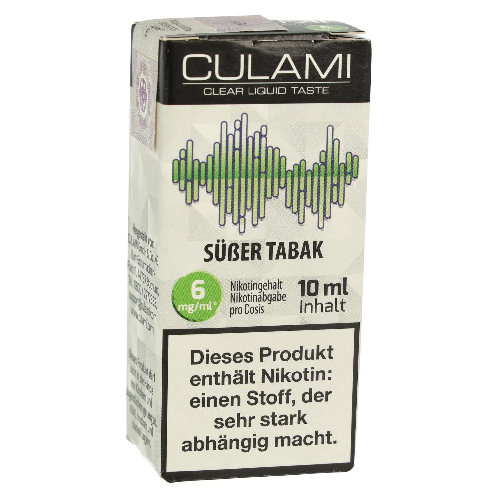 Culami Liquid Süßer Tabak 6mg