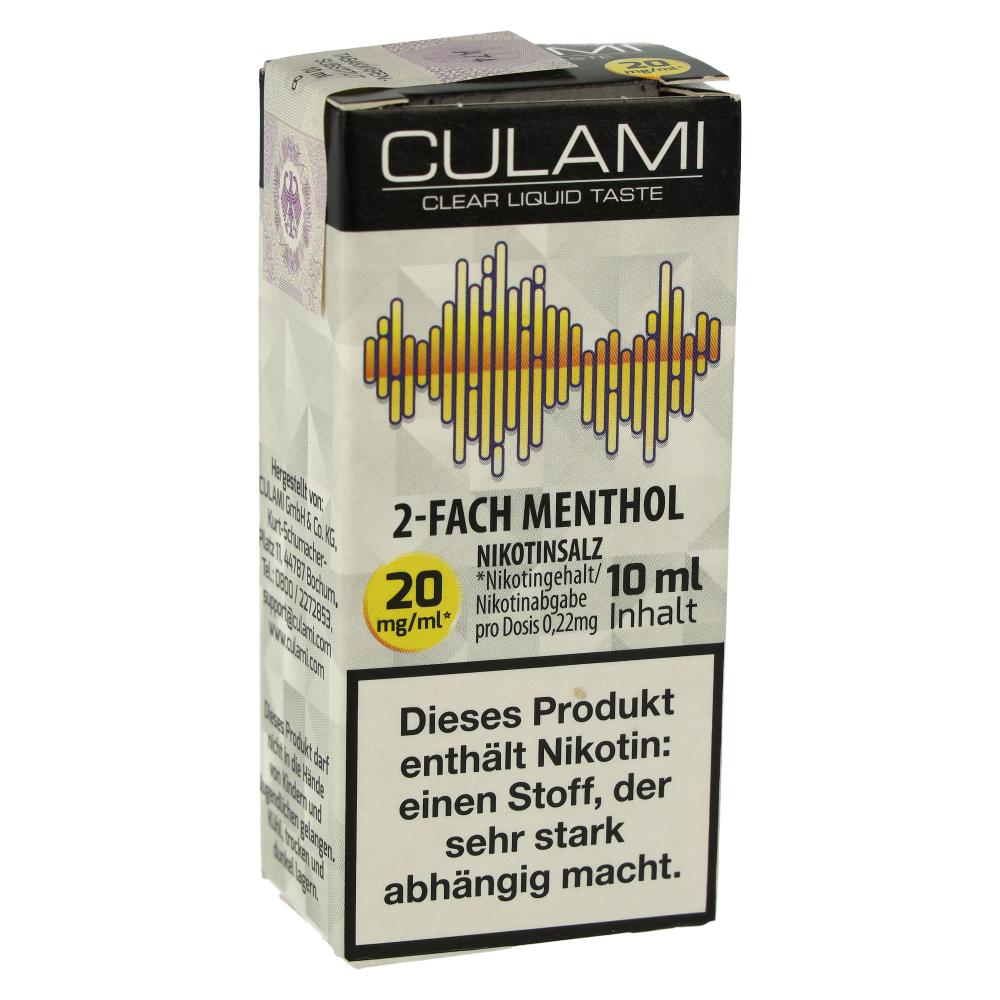 Culami Nikotinsalzliquid 2-Fach Menthol 20mg