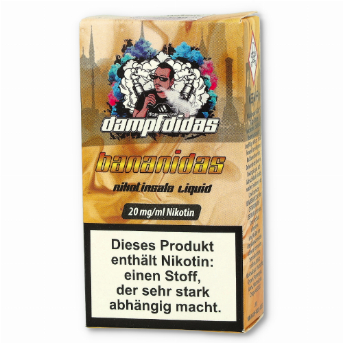 Dampfdidas Nikotinsalz Liquid Bananidas 20mg