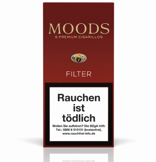 Dannemann Moods Filter Zigarillos 5er