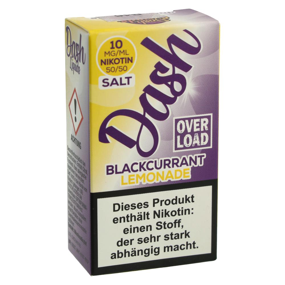 Dash Overload Blackcurrant Lemonade Nikotinsalz Liquid 10mg