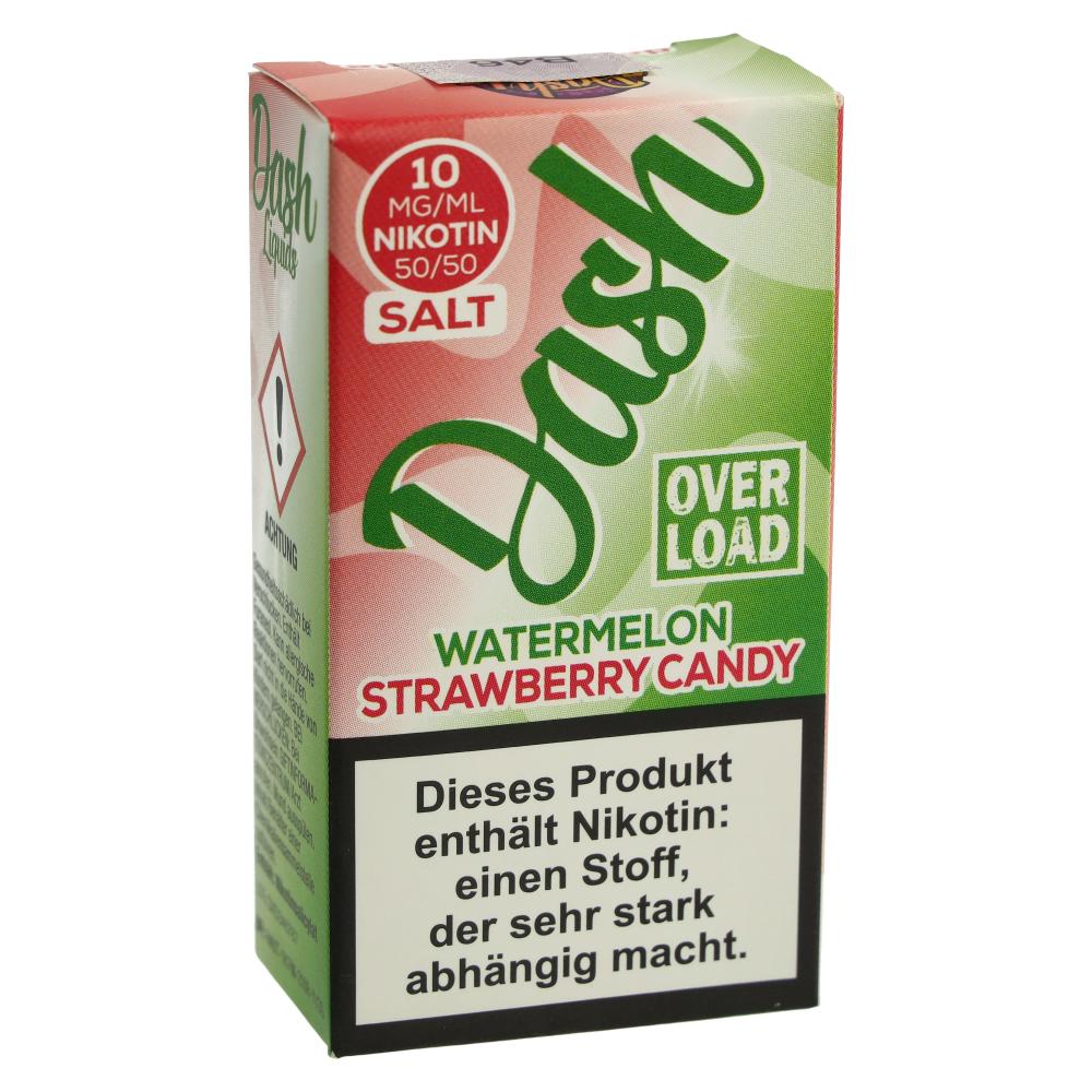 Dash Overload Watermelon Strawberry Candy Nikotinsalz Liquid 10mg