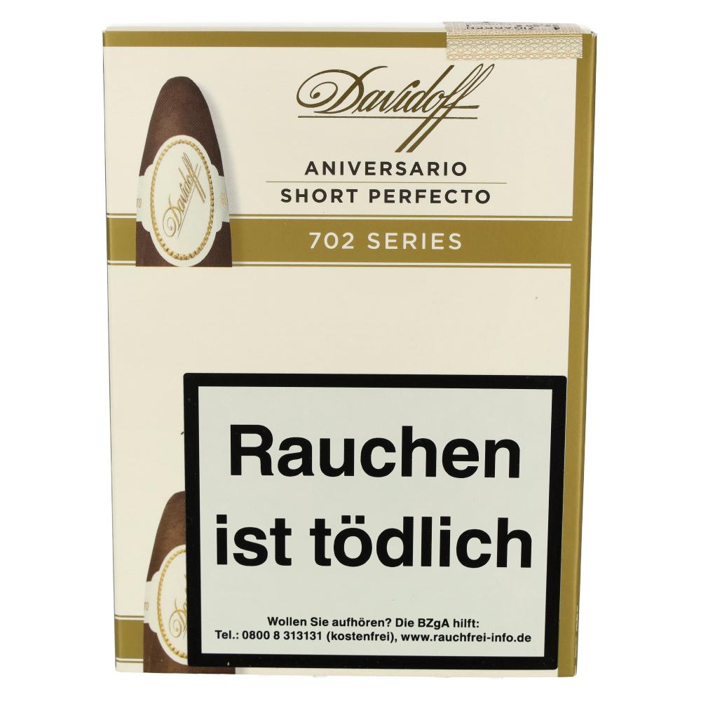 Davidoff Aniversario 702 Serie Zigarren Short Perfecto 4Stk.