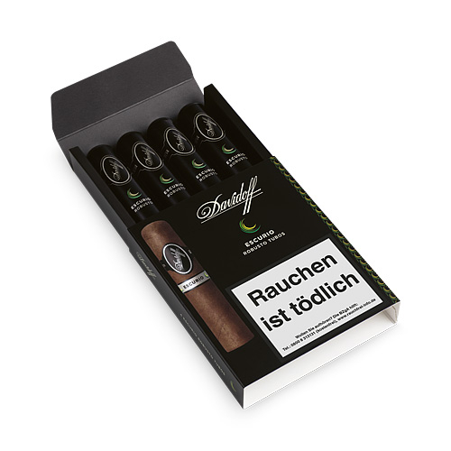 Davidoff Zigarren Escurio Robusto Tubos 4Stk.