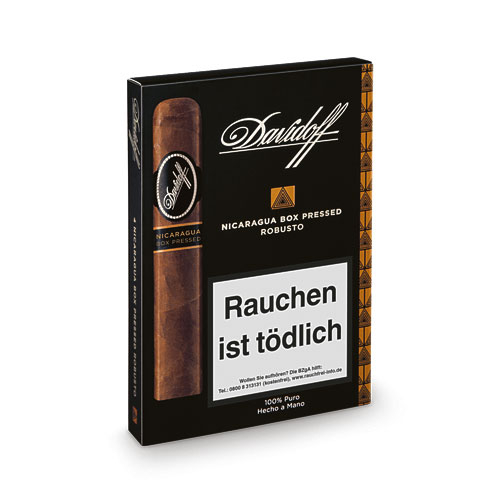 Davidoff Zigarren Nicaragua Box Pressed Robusto 4Stk.