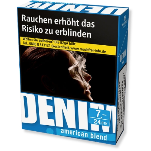 Denim Blue XL Zigaretten Einzelpackung (1x24)