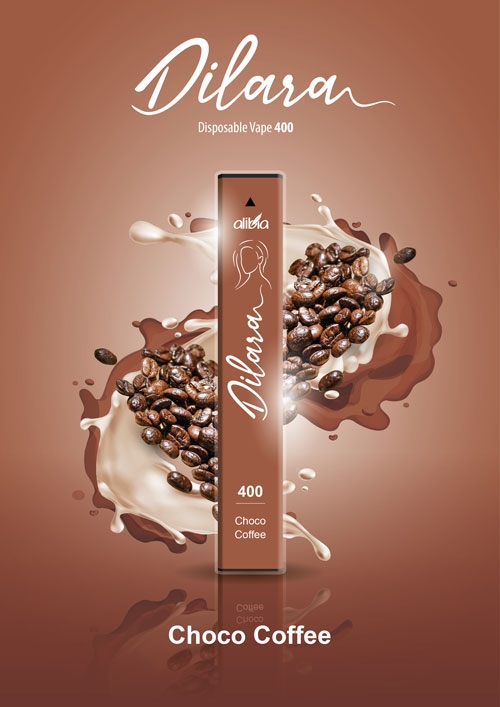 Dilara 400 Einweg E-Zigarette Choco Coffee 20mg