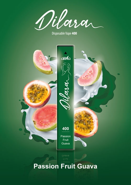 Dilara 400 Einweg E-Zigarette Passion Fruit Guava  20mg