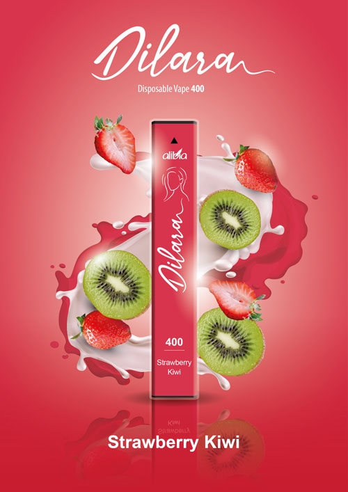 Dilara 400 Einweg E-Zigarette Strawberry Kiwi 20mg