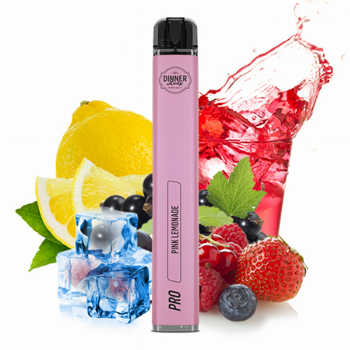 Dinner Lady Vape Pen Pro Pink Lemonade Einweg E-Zigarette 20mg