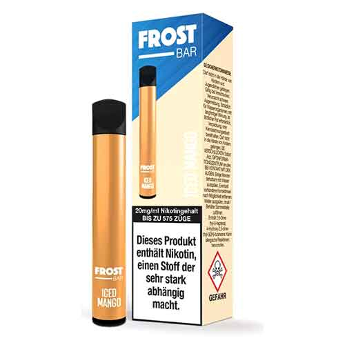 Dr. Frost Bar 600 Einweg E-Zigarette Iced Mango 20mg