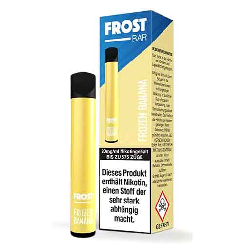 Dr. Frost Bar 600 Einweg E-Zigarette Frozen Banana 20mg