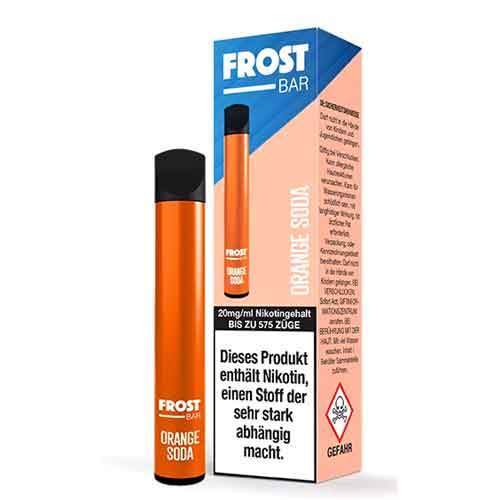 Dr. Frost Bar 600 Einweg E-Zigarette Orange Soda 20mg