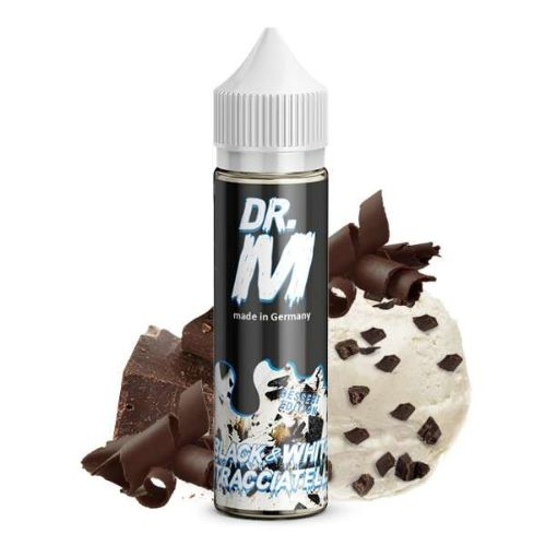 DR. M BLACK&WHITE STRACCIATELLA DESSERT EDITION Premium Aroma-Shot Black&White Stracciatella 10ml
