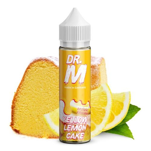 DR. M YELLOW LEMON CAKE DESSERT EDITION Premium Aroma-Shot Yellow Lemon Cake 10ml