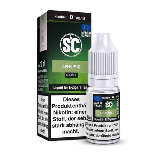 E-Liquid SC Aroma Apfelmix 0mg Nikotin