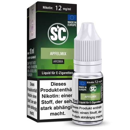 E-Liquid SC Aroma Apfelmix 12mg Nikotin
