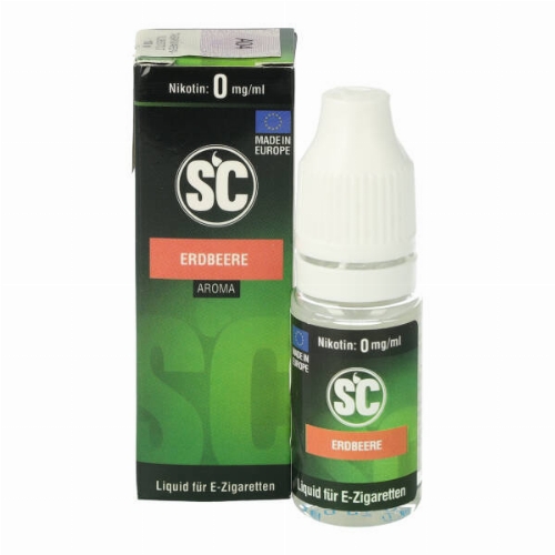 E-Liquid SC Aroma Erdbeere 0mg Nikotin