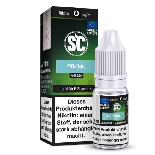 E-Liquid SC Aroma Menthol 0mg Nikotin
