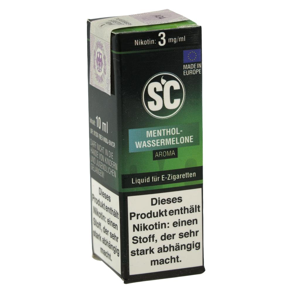 E-Liquid SC Liquid Menthol-Wassermelone 3mg Nikotin