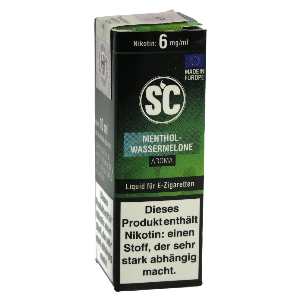 E-Liquid SC Aroma Menthol-Wassermelone 6mg Nikotin