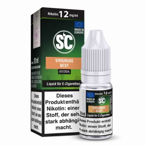 E-Liquid SC Aroma Virginias Best 12mg Nikotin