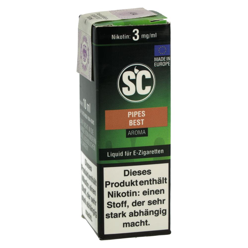 E-Liquid SC Tabakaroma Pipes Best 3mg Nikotin