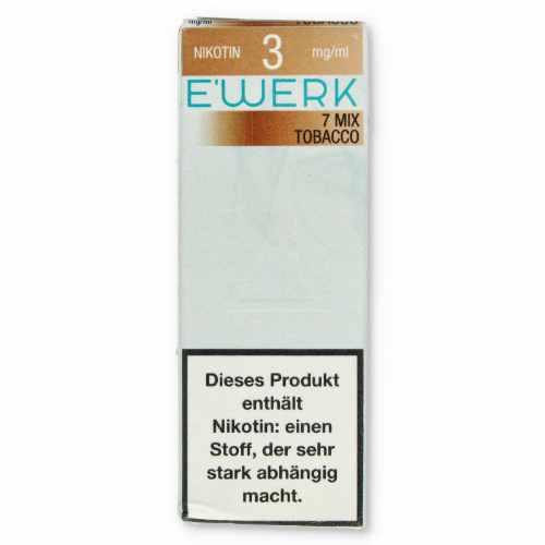 E-Werk Liquid 7 Mix Tabacco 3mg