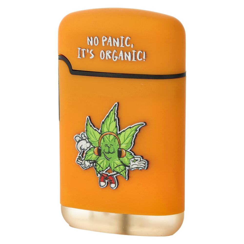 Easy Torch 8 Relief Feuerzeug No Panic, It´s Organic Orange