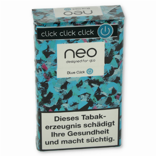 Einzelpackung neo Blue Click Tobacco Sticks für Glo