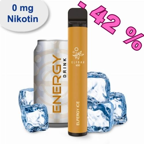 Elf Bar 600 Elfergy Ice Einweg E-Zigarette ohne Nikotin