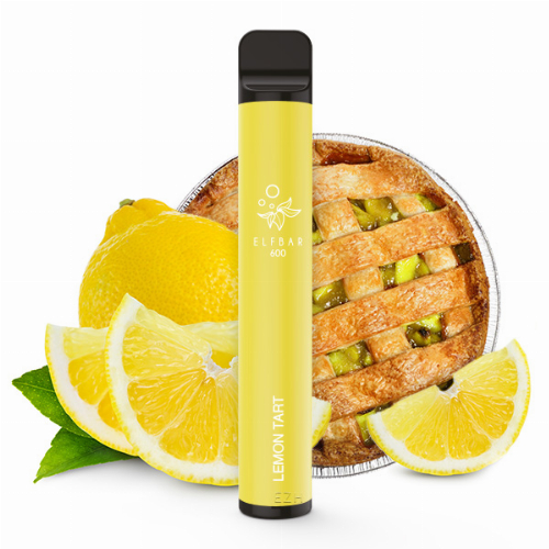 Elf Bar 600 Lemon Tart Aroma Einweg E-Zigarette 20mg Nikotin