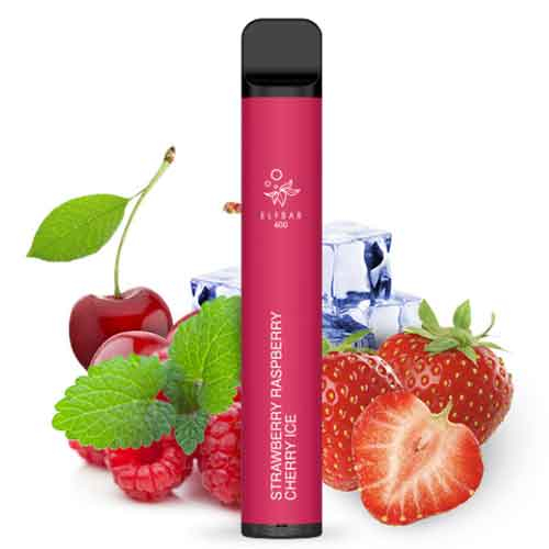 Elf Bar 600 Strawberry Raspberry Cherry Ice Einweg E-Zigarette 20mg