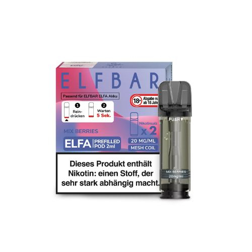 Elf Bar ELFA Mix Berries Prefilled Pod 2x2ml 20mg