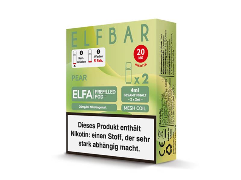 Elf Bar ELFA Pear Prefilled Pod 2x2ml 20mg