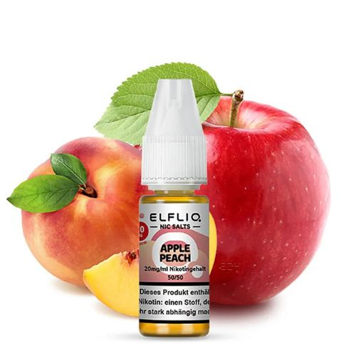 Elfliq by Elf Bar Apple Peach 20mg Nic Salt Liquid