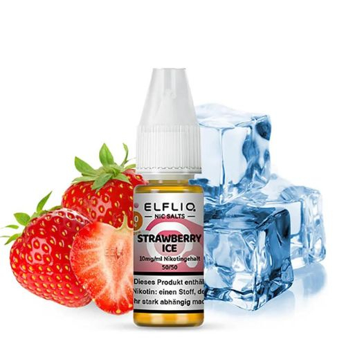Elfliq by Elfbar Nikotinsalz Liquid Strawberry Ice 10mg