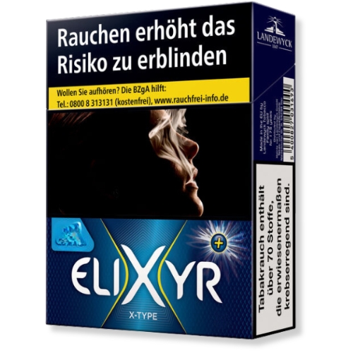 Elixyr Plus X-Type (8x23) Zigaretten