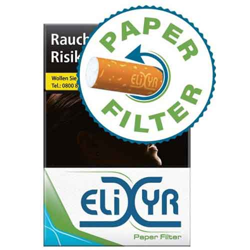 Elixyr Zigaretten Paper Filter (10x20)