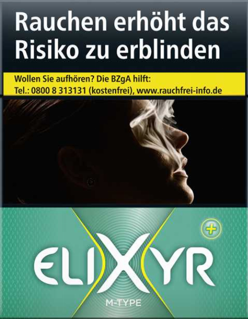 Elixyr+ Zigaretten Plus M-Type Einzelpackung (1x24)