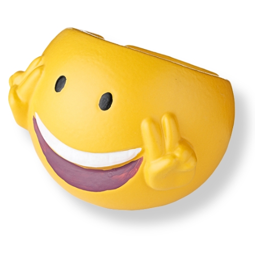 Emoji Aschenbecher Grinsend Gelb