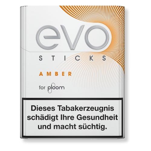 EVO Tabaksticks Amber 20 Stk