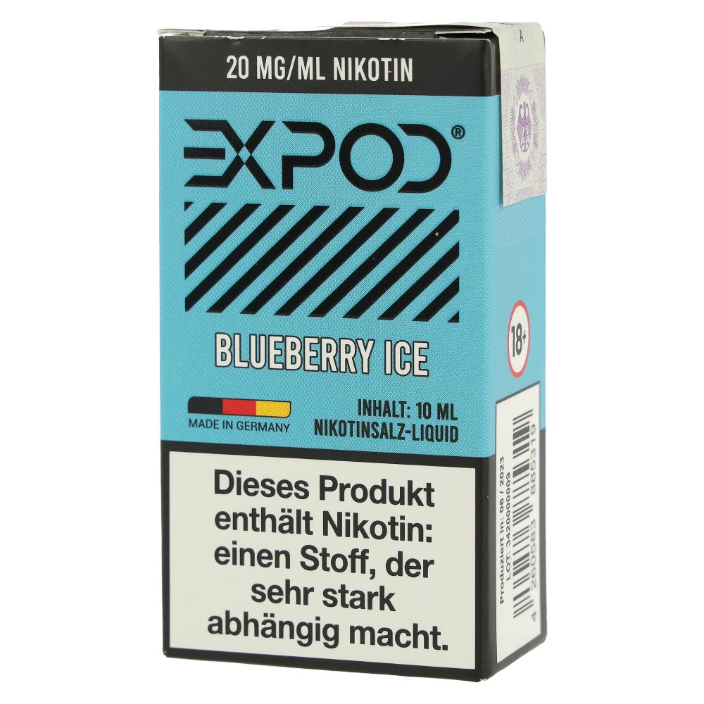 Expod Nikotinsalz Liquid Blueberry Ice 20mg