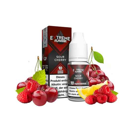 Extreme Flavour Overdosed Liquid Hybrid Nicsalt Cherry Sour 10mg/ml Nikotin