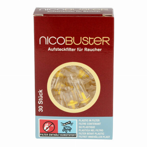 Filteraufsatz Nicobuster 8mm Zigarettenfilter 30 Stück